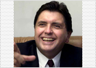 Alan García anuncia su candidatura a las presidenciales de 2006 en Perú