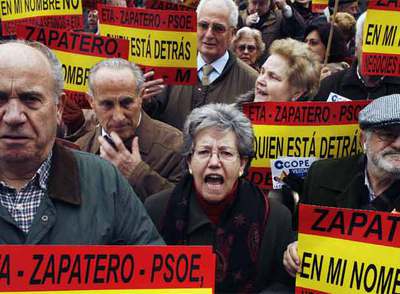 ZAPATERO ATENTADO zapatero atentado: