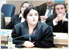 Una señora defensa