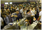 La avería de un tren con 600 pasajeros bloquea el sistema ferroviario de Barcelona