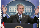 Bush pide calma ante la escalada de la crisis hipotecaria