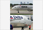 Delta y Northwest crean la mayor aerolínea del mundo