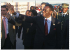 Obiang suspende su visita a España tras no darle cita el Rey ni Zapatero Obiang suspende su visita a España tras no darle cita el Rey ni Zapatero
