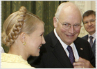Cheney proclama el derecho de Ucrania a entrar en la OTAN