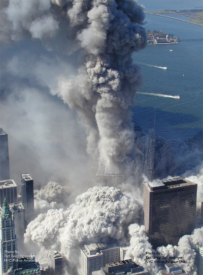 FOTOGALERIA: Columna de polvo sobre Nueva York