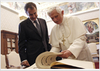 El Papa pide a Zapatero que pare la ley de libertad religiosa El Papa pide a Zapatero que pare la ley de libertad religiosa