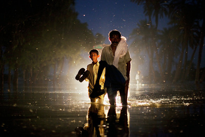 FOTOGALERIA: Caminando entre el agua