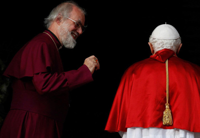 FOTOGALERIA: Junto al arzobispo de Canterbury
