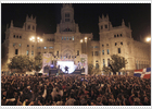 La Cibeles baila 'reggaetón'