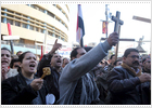 Musulmanes y coptos se enfrentan otra vez en El Cairo