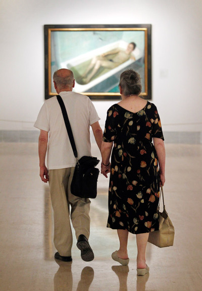 FOTOGALERIA: Junto a su esposa