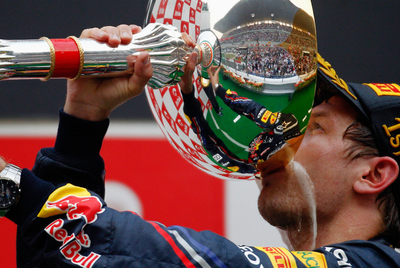 FOTOGALERIA: Victoria de Vettel