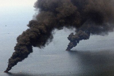 FOTOGALERIA: Contaminación marina y atmosférica