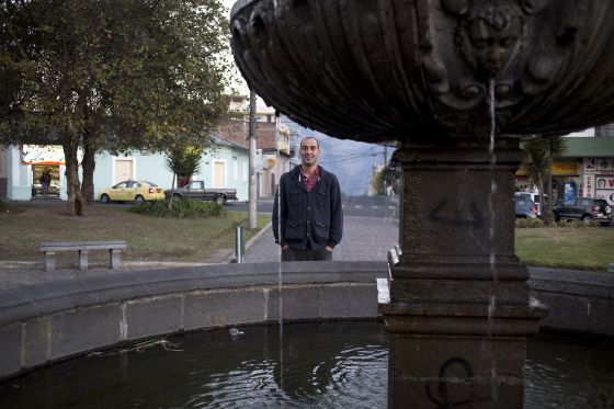 El ingeniero canario Mario Campos, que halló trabajo en una semana en Ecuador.