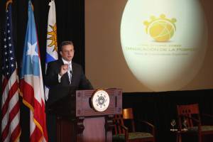En la imagen un registro del gobernador de Puerto Rico, Alejandro García Padilla. EFEArchivo