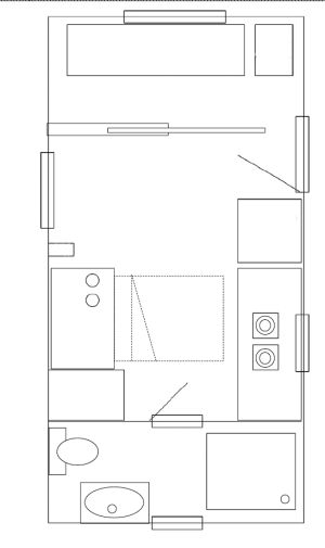 Plano de una tiny house