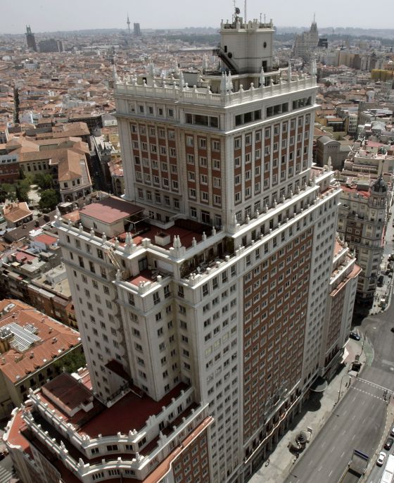 El edificio España de Madrid.
