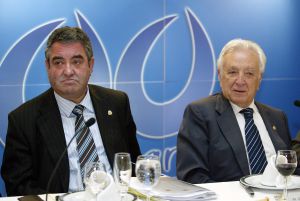 Juan Aicart (izquierda) y Juan Echevarría.