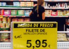 Deflació al cistell d'anar a comprar