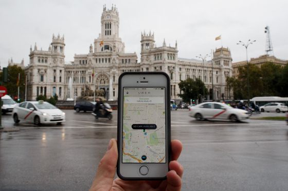 how much is uber from madrid airport to city center