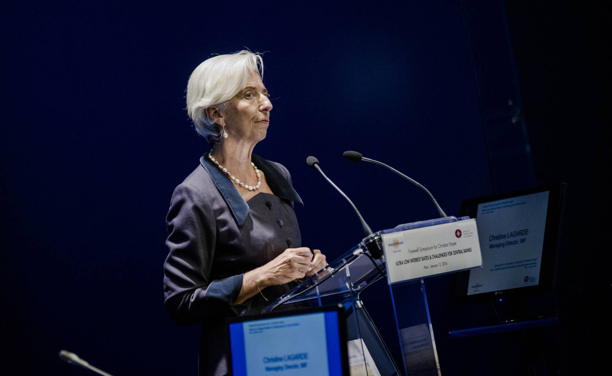 Christine Lagarde, directora gerente del FMI Christine Lagarde, directora gerente del FMI