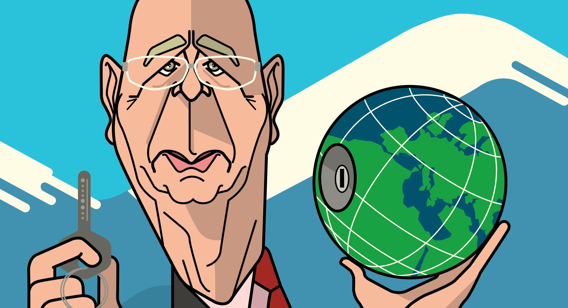 Schwab, el cerebro de Davos Schwab, el cerebro de Davos