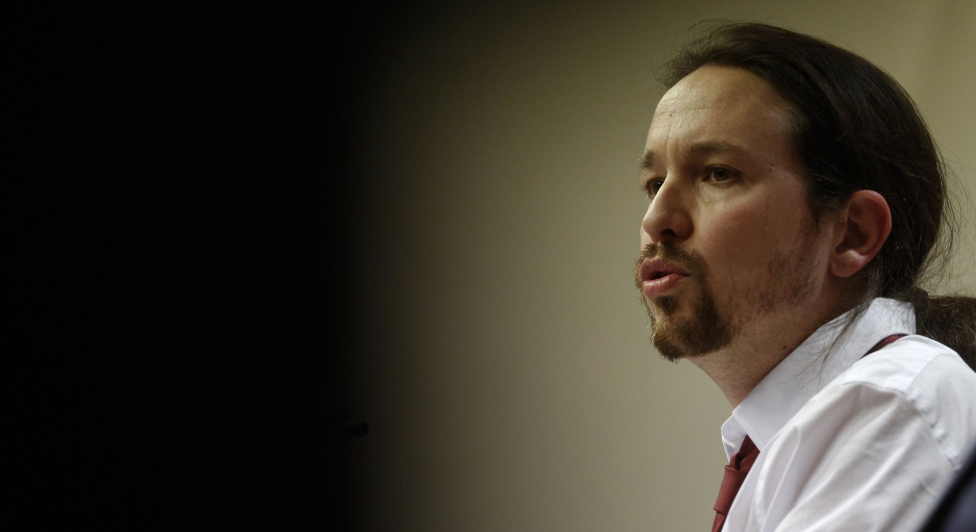 Pablo Iglesias, en el Congreso. Pablo Iglesias, en el Congreso.