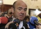 Guindos dice que el nuevo euríbor arrojaría una tasa aún más negativa