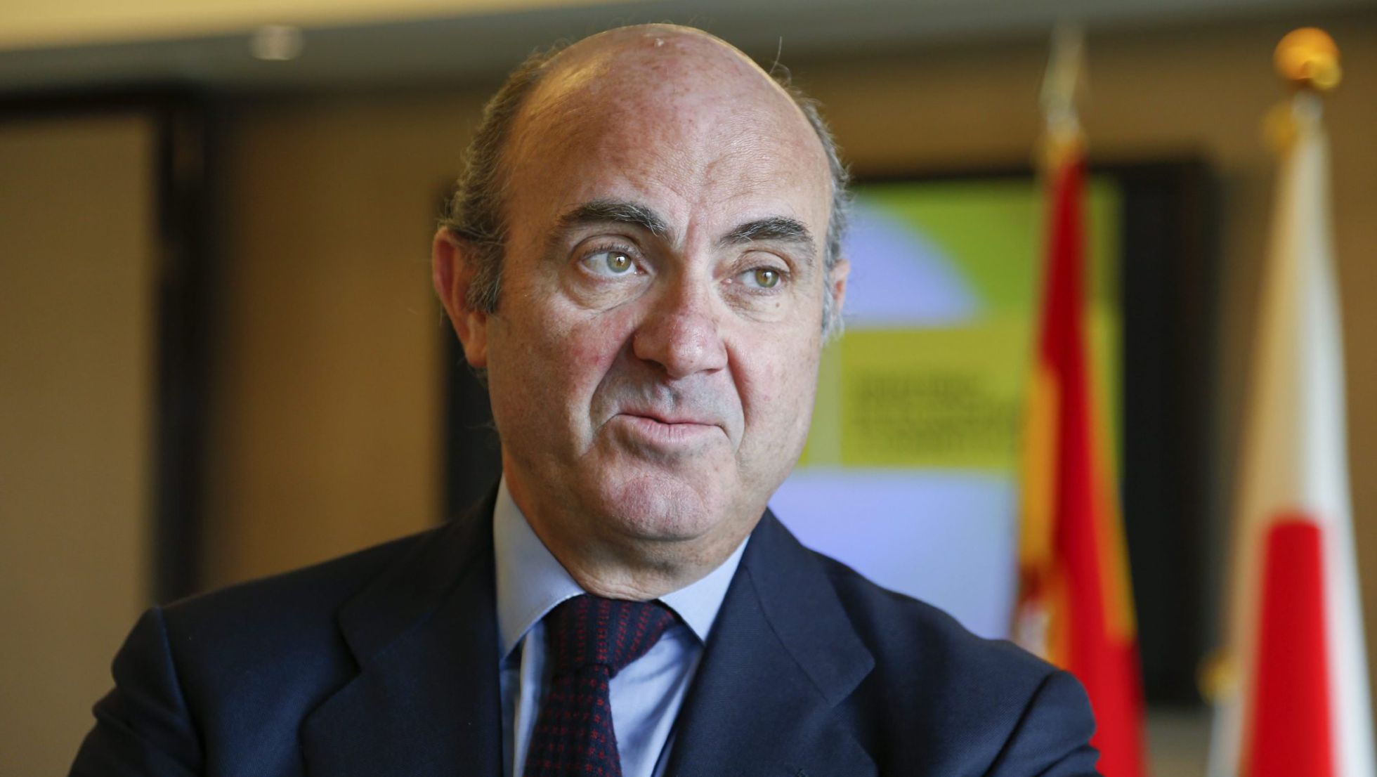 El ministro de Economía en funciones, Luis de Guindos El ministro de Economía en funciones, Luis de Guindos