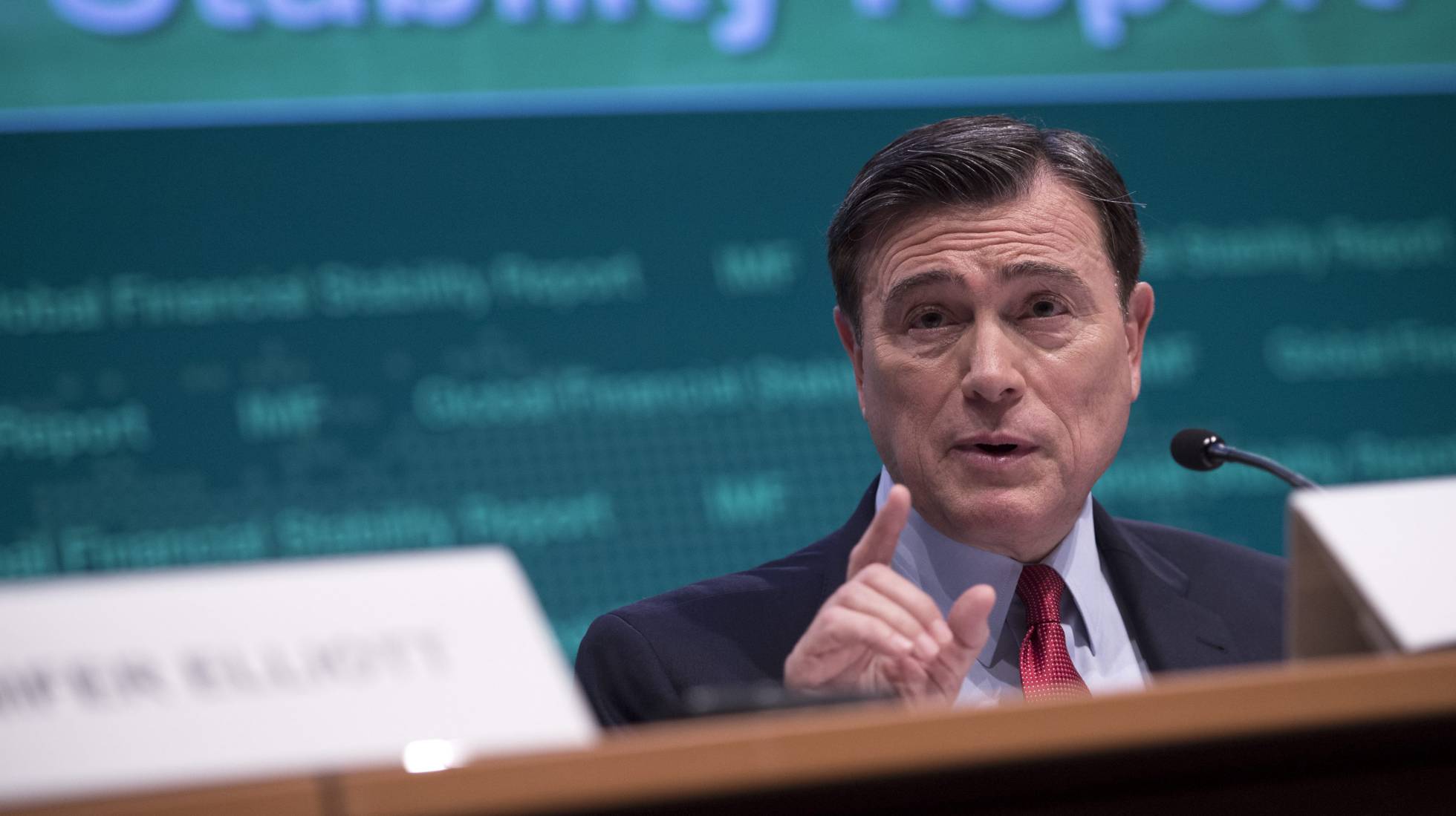 El director del Departamento de Asuntos Monetarios del FMI, José Viñals El director del Departamento de Asuntos Monetarios del FMI, José Viñals