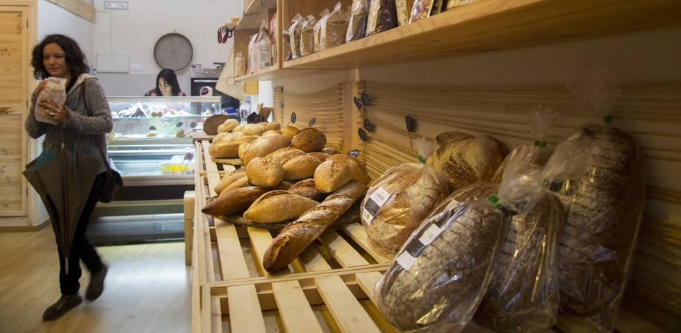 En España hay 14.000 hornos que sirven pan a los comercios. 