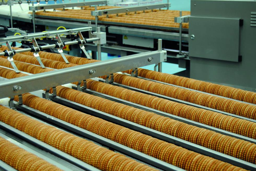 Fábrica de galletas Arluy, que emplea a 200 personas.