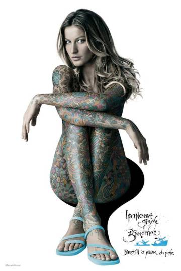Grendene, a los pies de Gisele