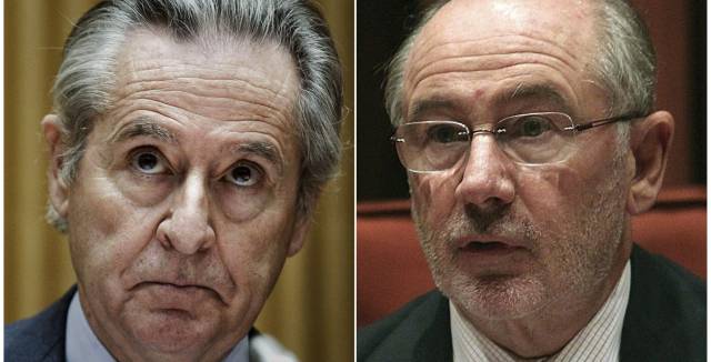 Combo de fotografías de archivo de los expresidentes de Caja Madrid Miguel Blesa (i) y Rodrigo Rato (d). EFEArchivo Combo de fotografías de archivo de los expresidentes de Caja Madrid Miguel Blesa (i) y Rodrigo Rato (d). EFEArchivo