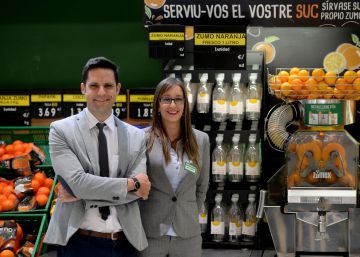 Mercadona lanza el zumo de naranja recién exprimido