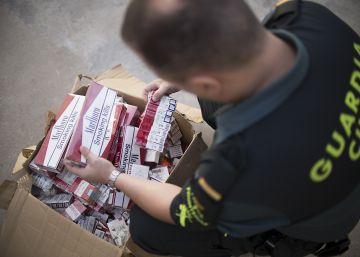 Así se vende el tabaco de contrabando