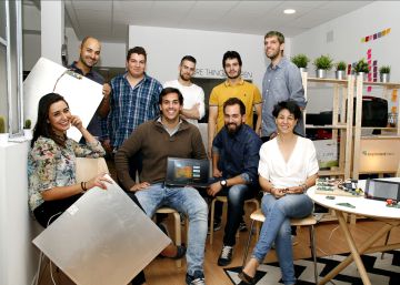 La start-up espa&ntilde;ola Exploded View ha desarrollado una baldosa con la que se puede ajustar la temperatura. 