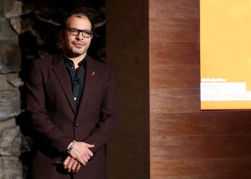 Ali Partovi en una conferencia en Nueva York.