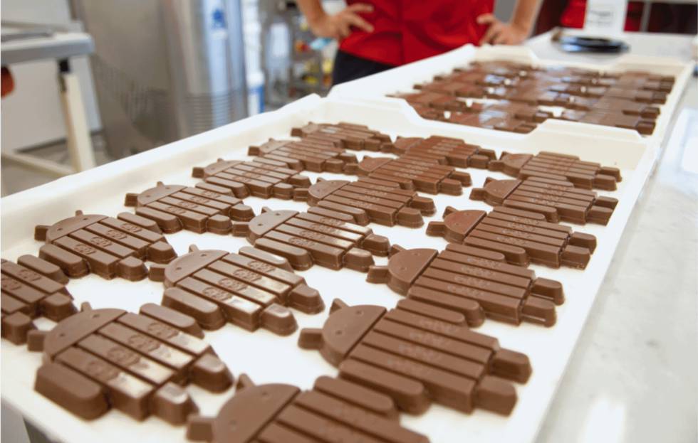 Tabletas de Kit Kat fabricadas por Nestlé.