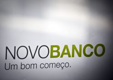 Nuevo logo del Espírito Santo tras la transformación en Novo Banco. 