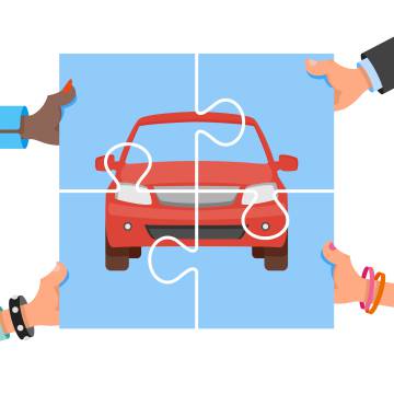 La economía colaborativa se mueve en automóvil