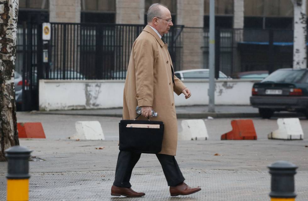 El expresidente de Caja Madrid, Rodrigo Rato, el 2 de febrero.
