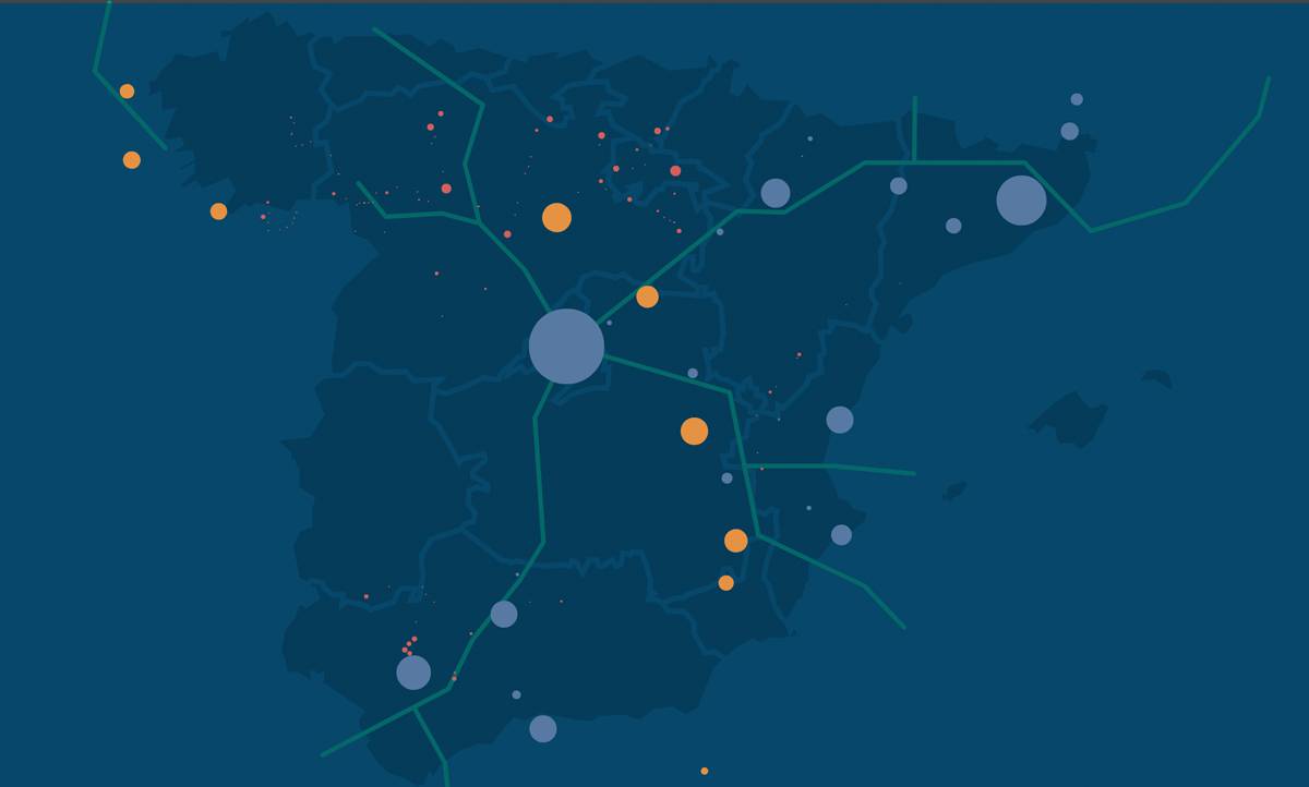 Estas son las estaciones de alta velocidad más y menos utilizadas de España Estas son las estaciones de alta velocidad más y menos utilizadas de España