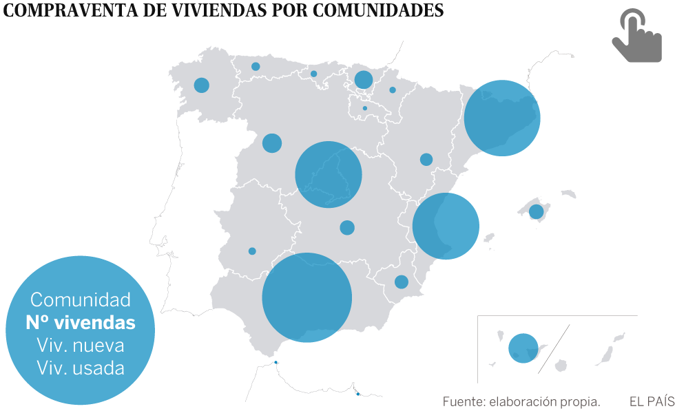 La burbuja inmobiliaria acecha a España