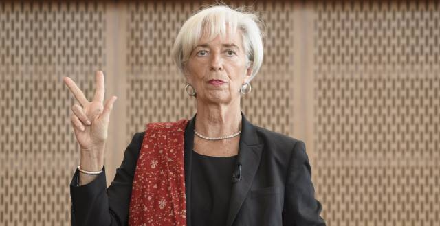 Christine Lagarde, directora gerente del Fondo Monetario Internacional (FMI).