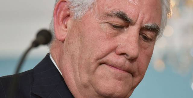El secretario de Estado de EE UU, Rex Tillerson.