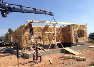 El gusto por las casas de paja revive El gusto por las casas de paja revive