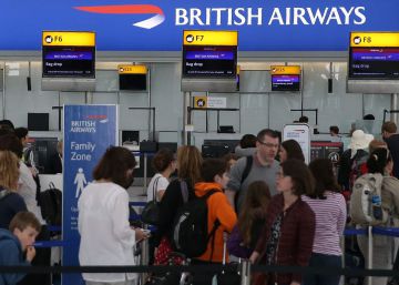 British Airways sufre una bajada de pasajeros en mayo por la caída de la red British Airways sufre una bajada de pasajeros en mayo por la caída de la red