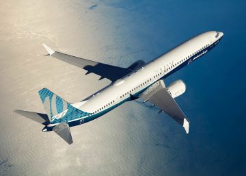 Así es la versión grande del B737 MAX, el avión que Boeing ha presentado en París Así es la versión grande del B737 MAX, el avión que Boeing ha presentado en París