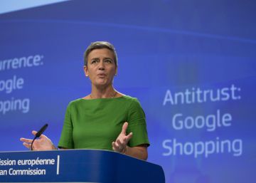 Bruselas sanciona a Google con una multa récord de 2.424 millones de euros Bruselas sanciona a Google con una multa récord de 2.424 millones de euros